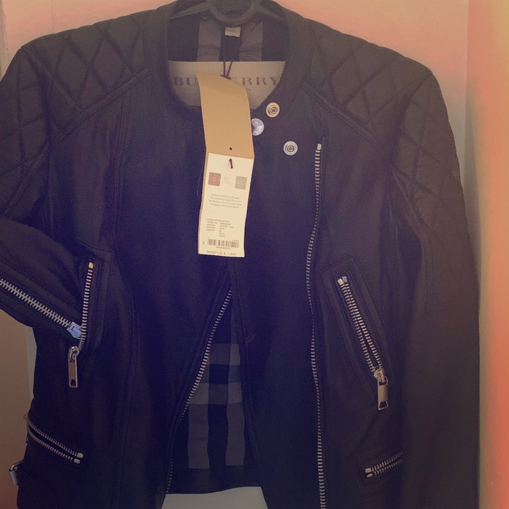 Leather jacket